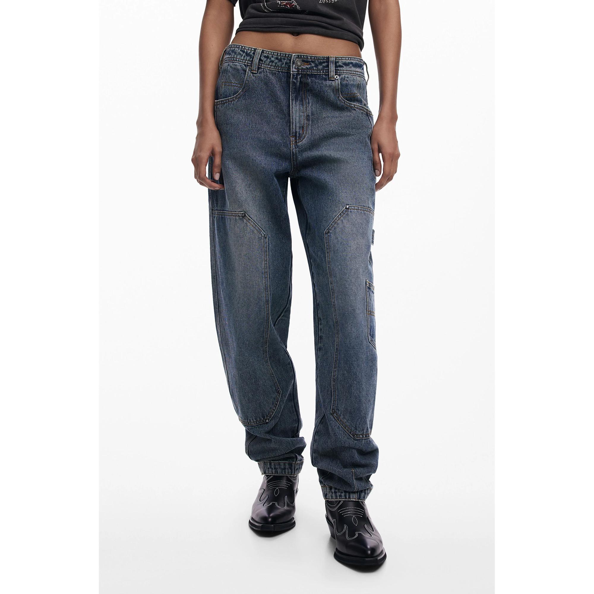 Desigual Boyfriend Used Look Jeans