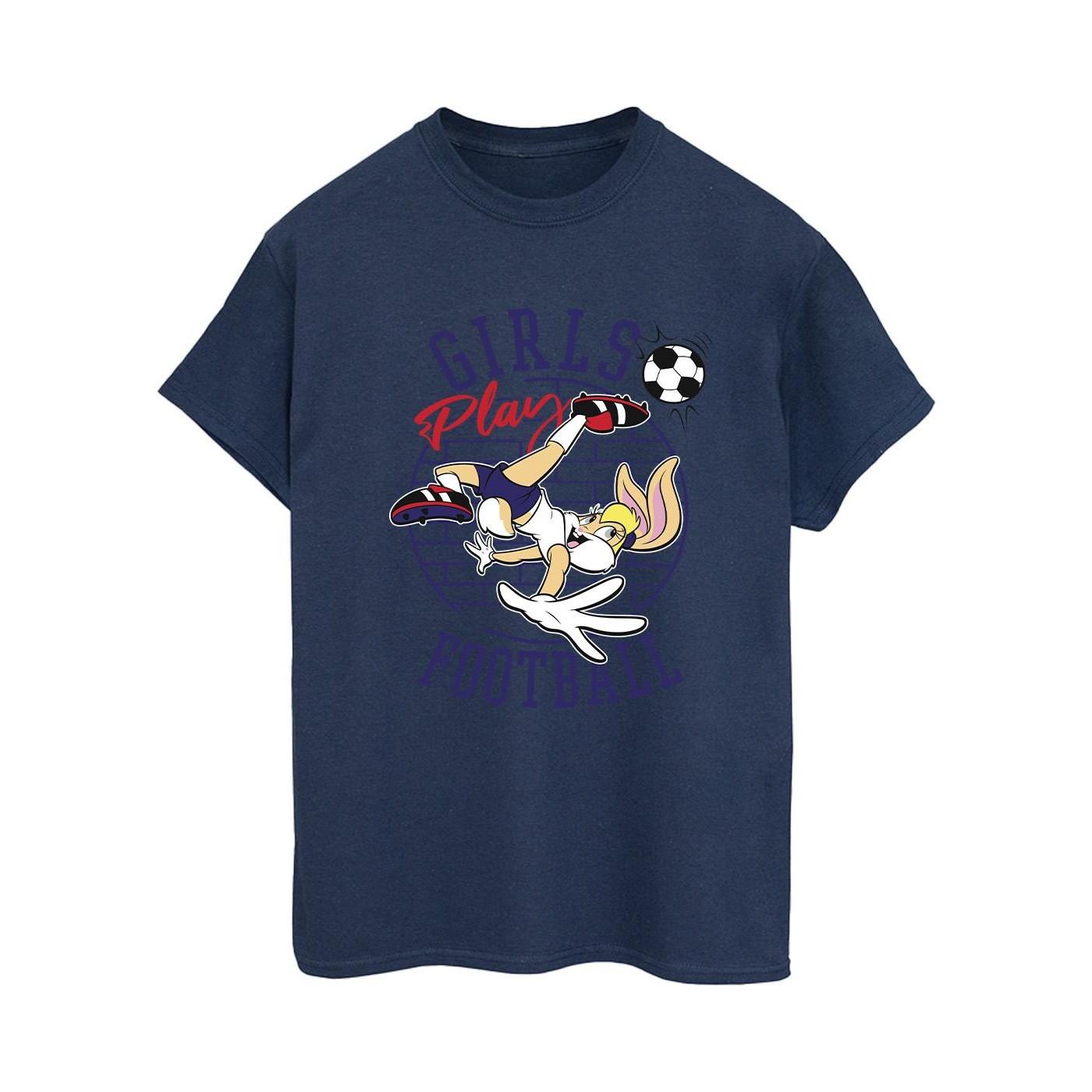 LOONEY TUNES Girls Play Football T-Shirt