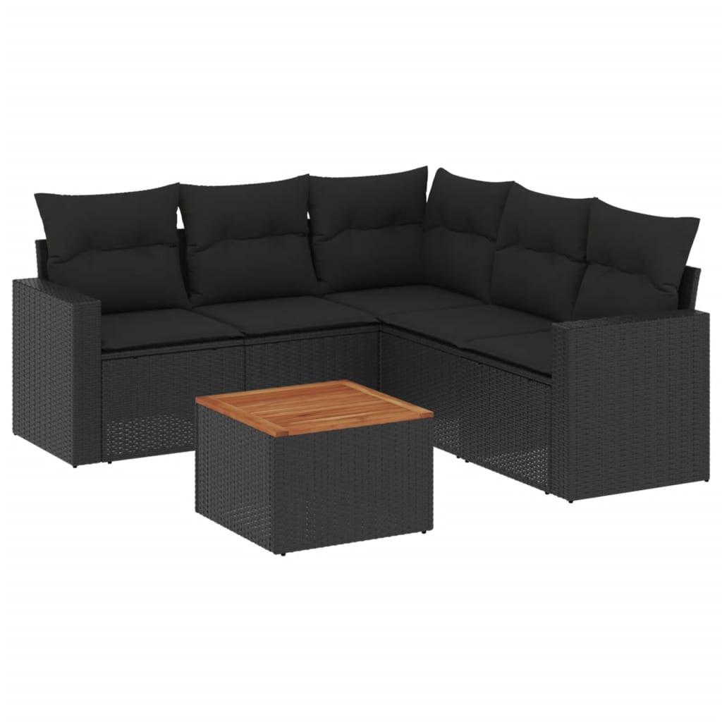 VidaXL Garten sofagarnitur poly-rattan