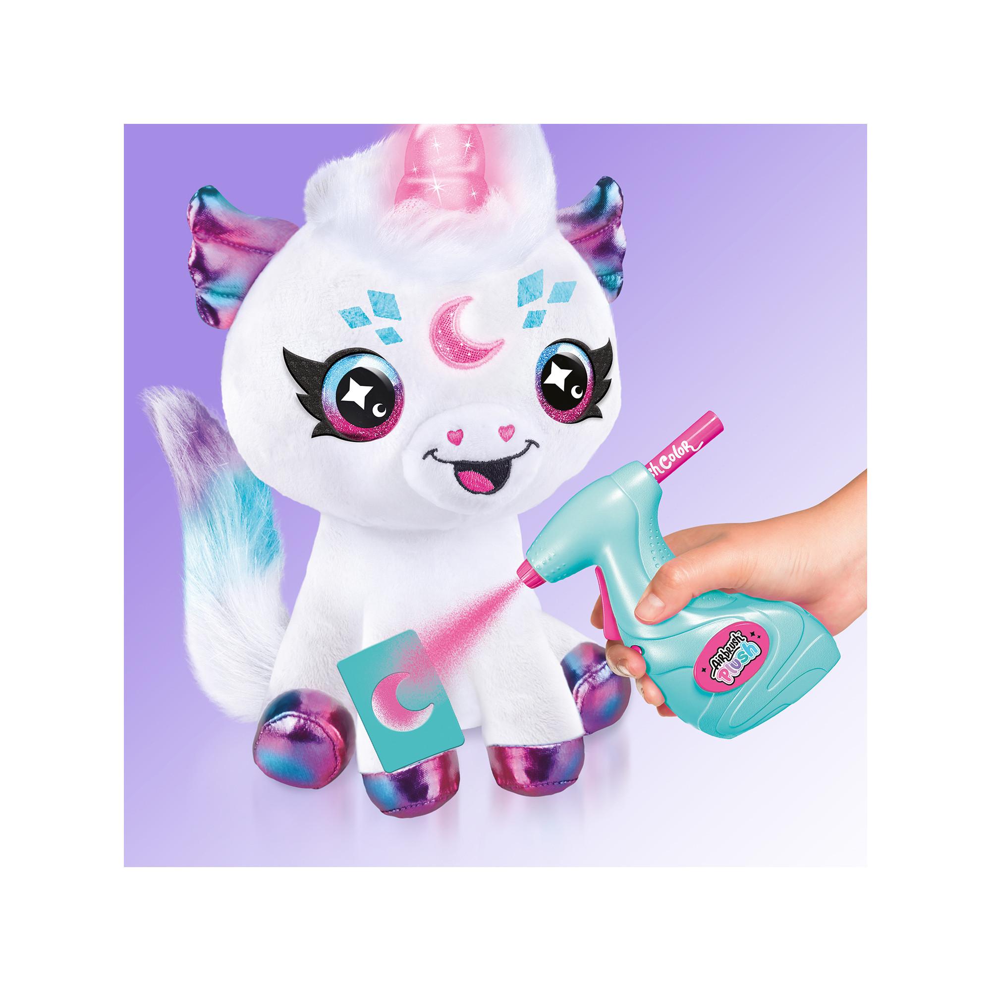 Canal Toys Airbrush Plush Cosmic Unicorn