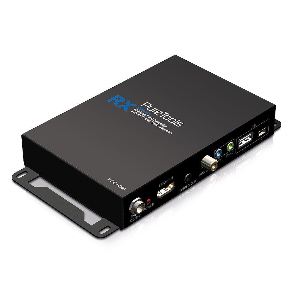 PureLink PureLink PT-E-HD60 Audio-/Video-Leistungsverstärker AV-Sender & -Empfänger Schwarz