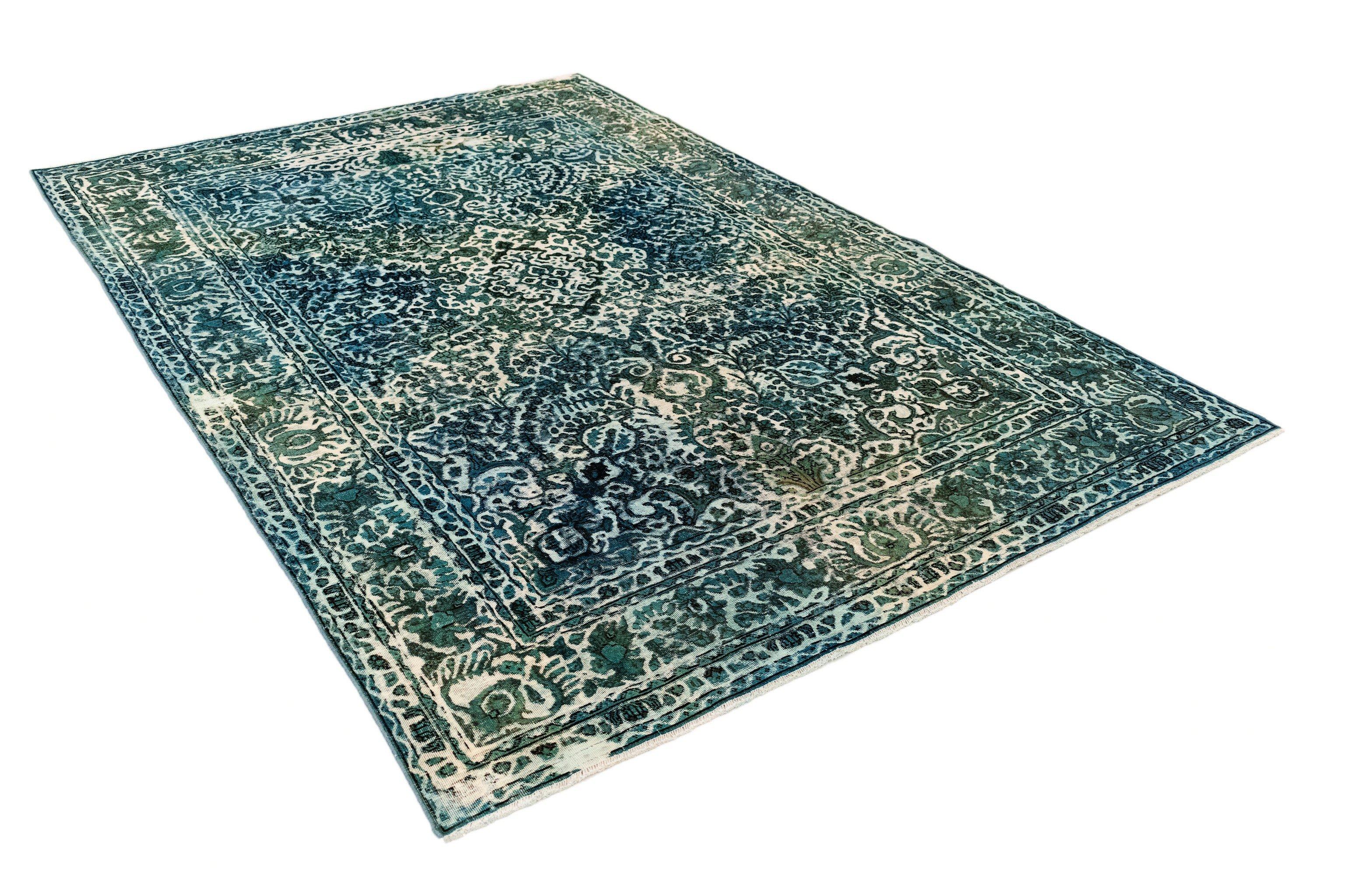 VIDAL Handgemachter Teppich Vintage Royal