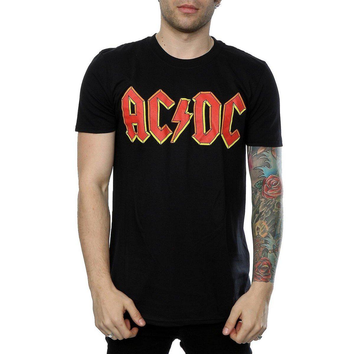 AC/DC ACDC Logo Print T-Shirt