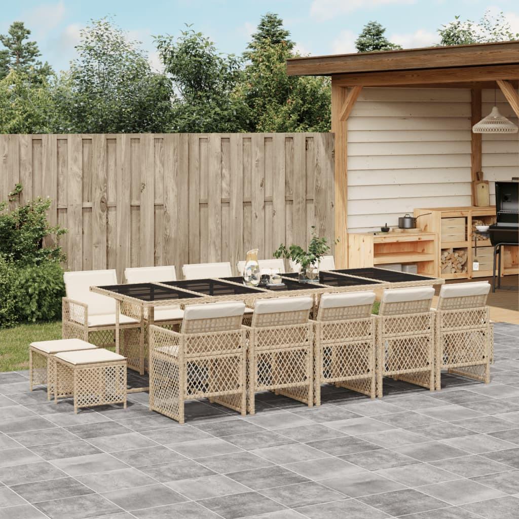 VidaXL Garten essgruppe poly-rattan