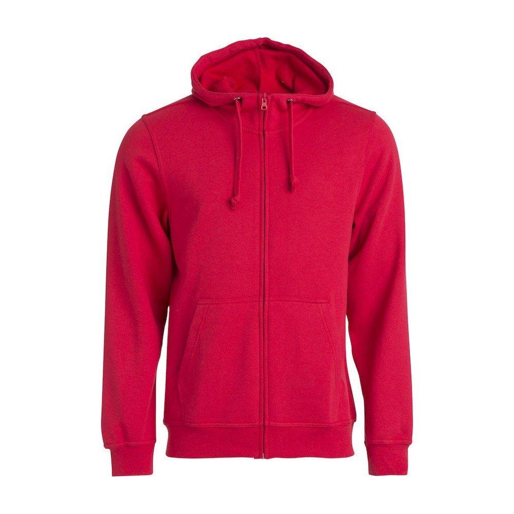 Clique Basic Hoodie mit durchgehendem Reißverschluss