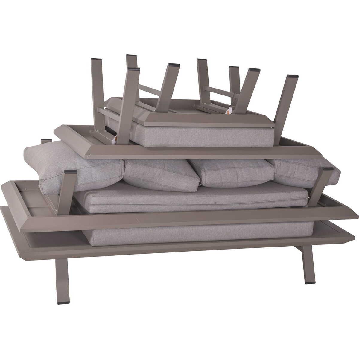 mutoni Gartenlounge Celia (4-er Set)