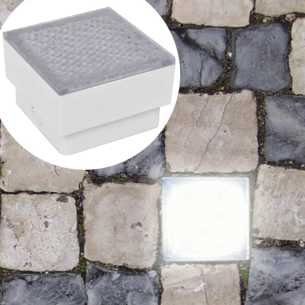 VidaXL Bodeneinbaustrahler plastik