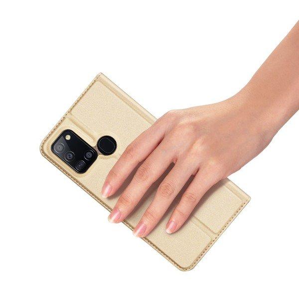 DuxDucis Samsung Galaxy A21s - Kunstleder Etui