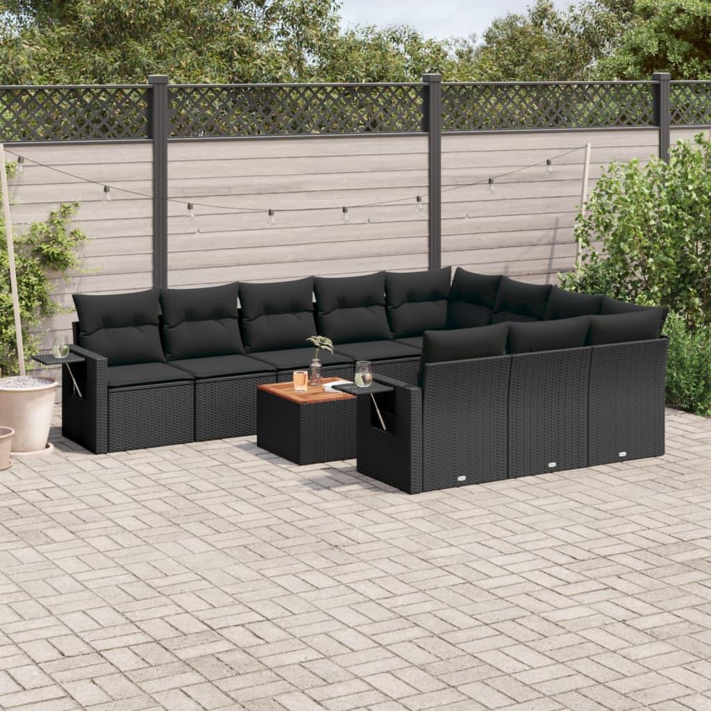 VidaXL Garten sofagarnitur poly-rattan