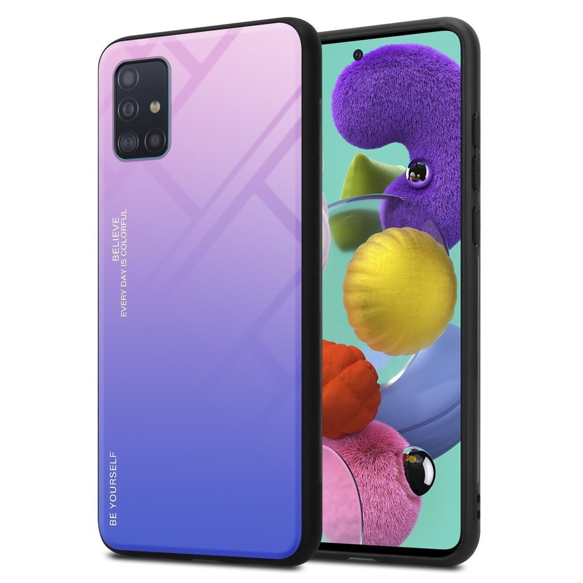 Cadorabo Hülle für Samsung Galaxy A51 4G / M40s Zweifarbig