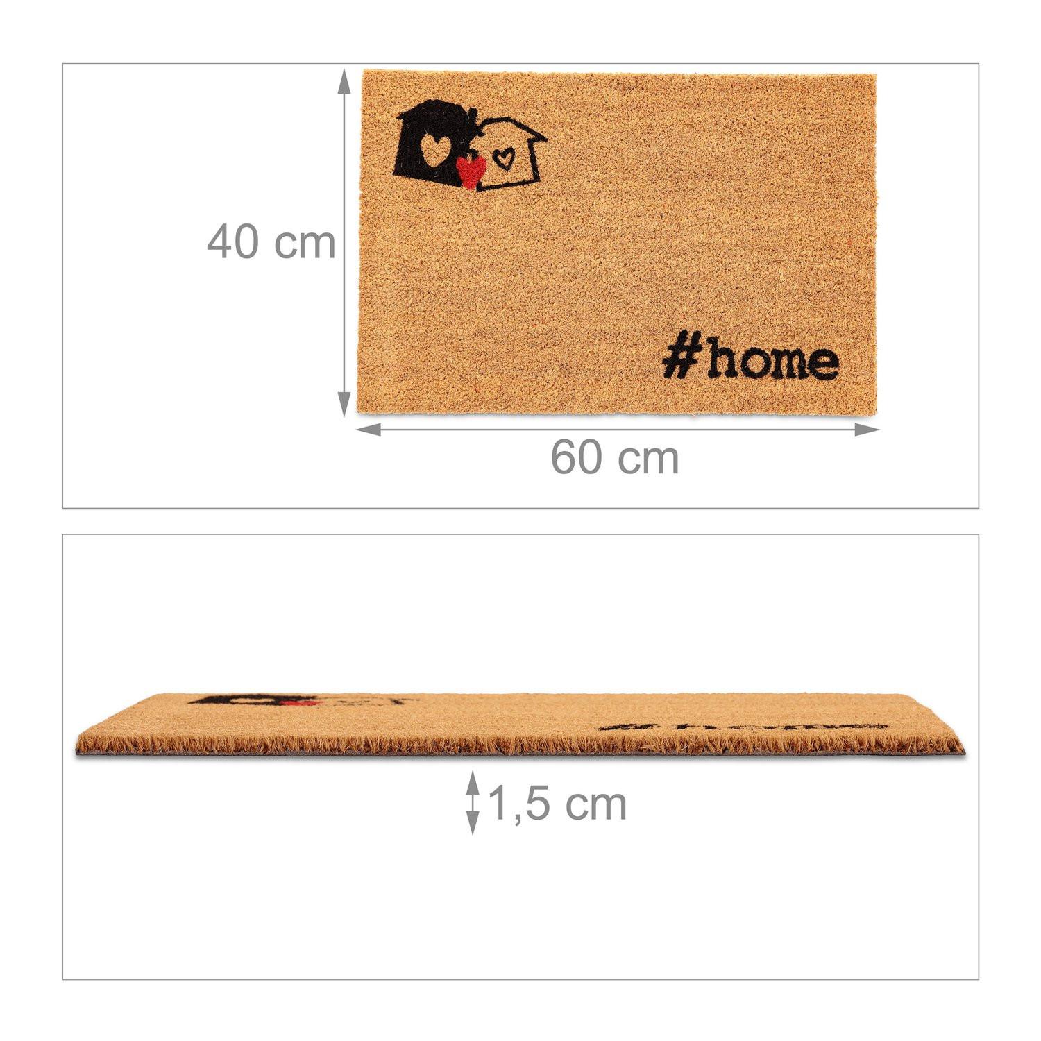 B2X Fußmatte mit Kokos #home