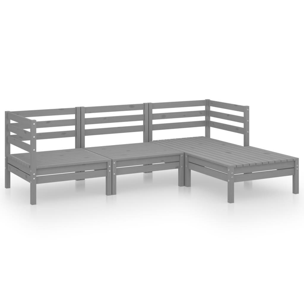 VidaXL Garten-lounge-set kiefernholz