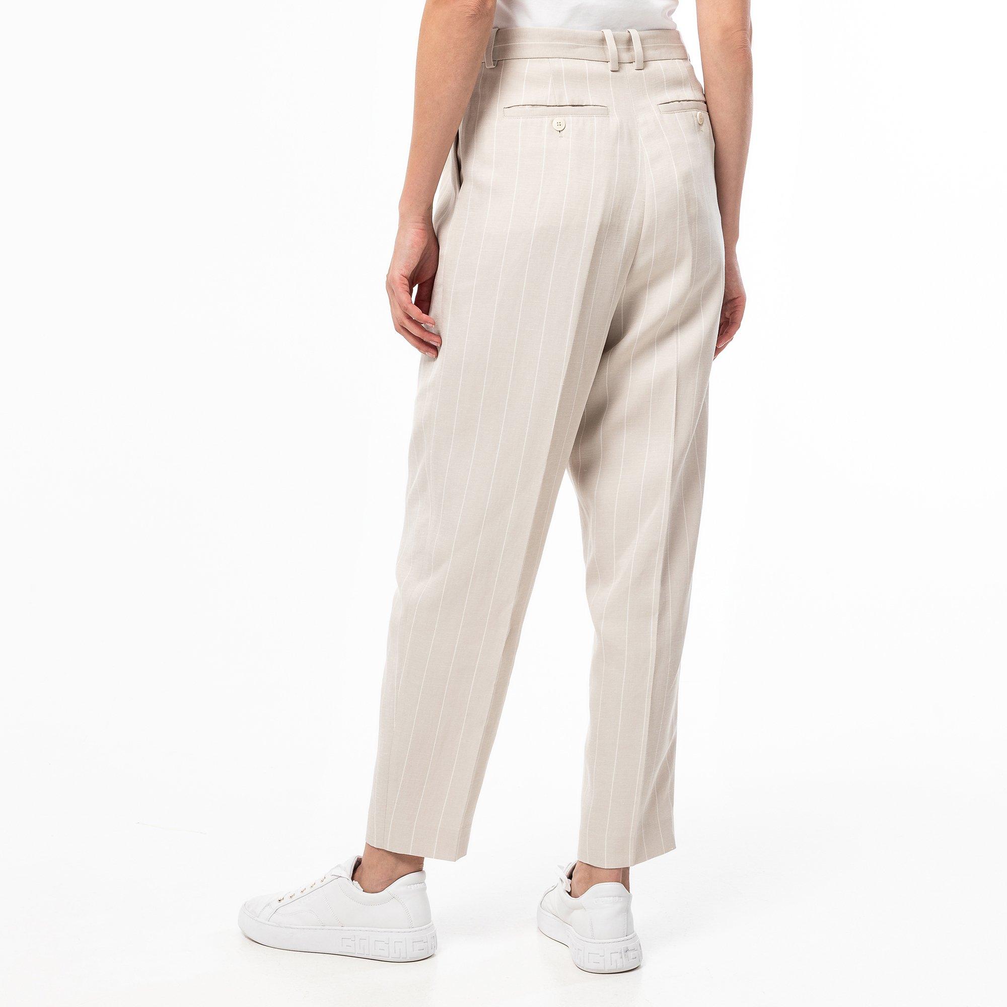 TOMMY HILFIGER Gestreifte Hose mit schmal zulaufendem Bein