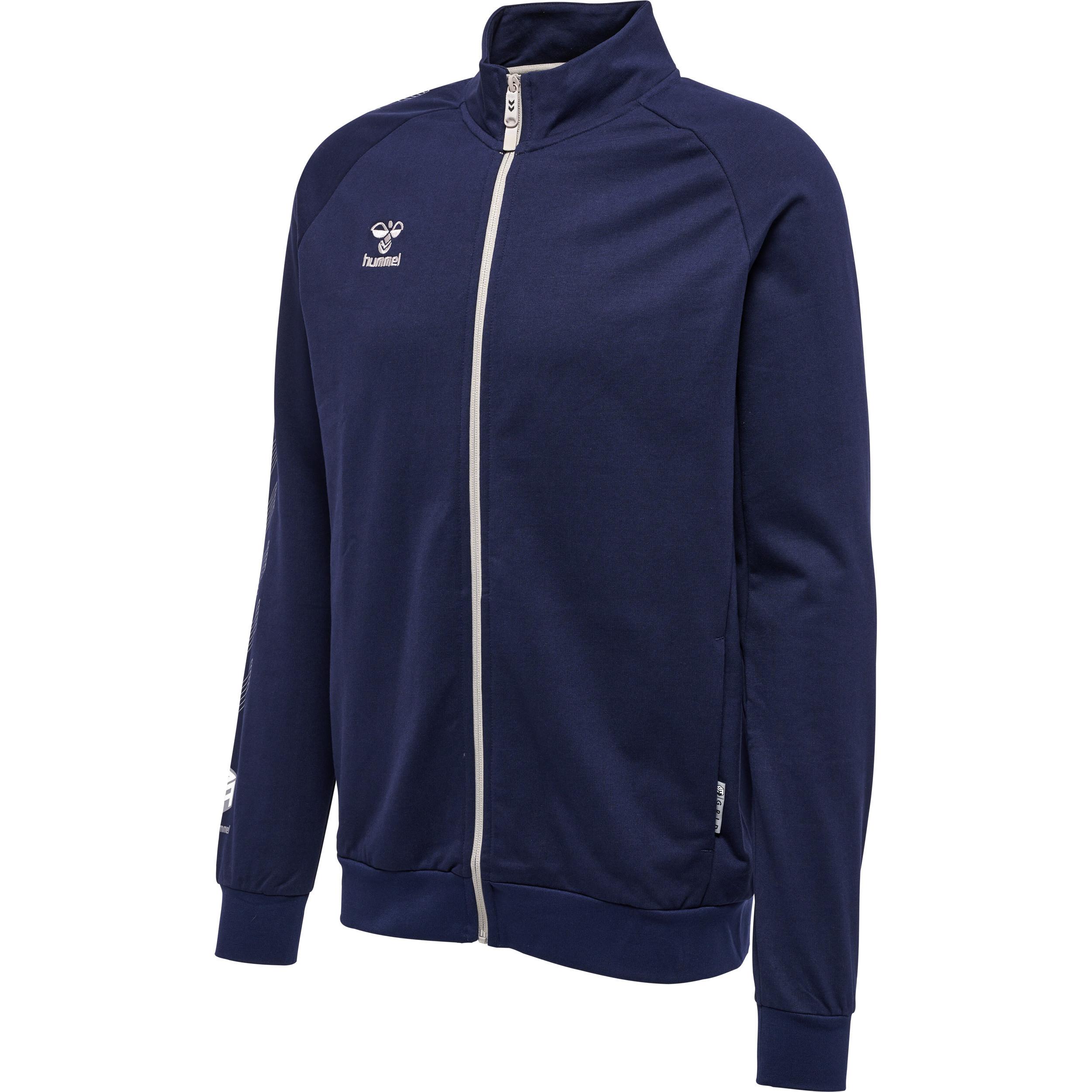 Hummel trainingsjacke aus baumwoe humme move grid