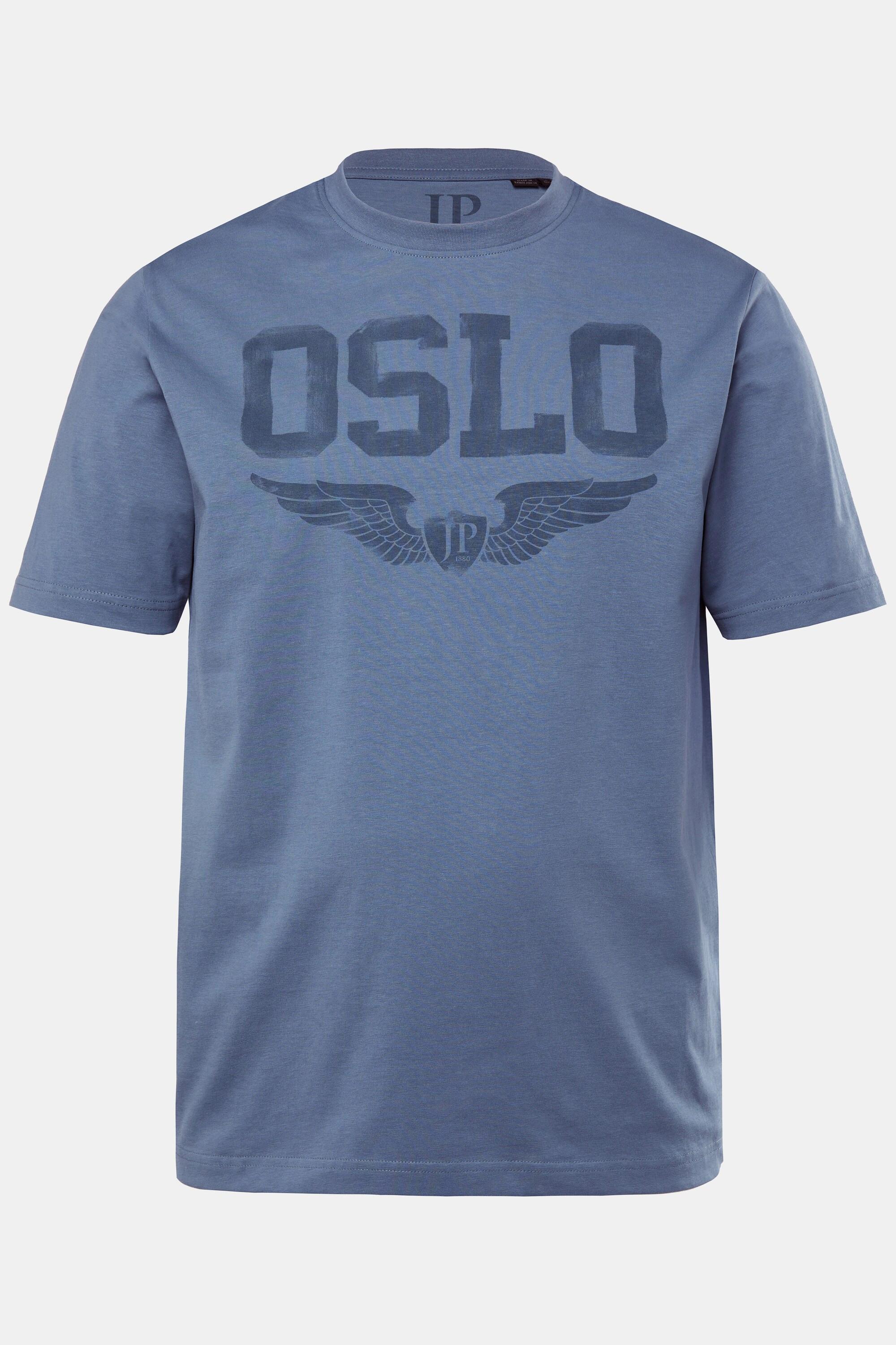 JP1880 Kurzarm T-Shirt mit Brustprint