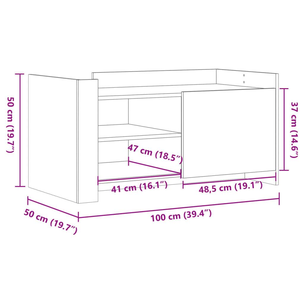 VidaXL Couchtisch holzwerkstoff