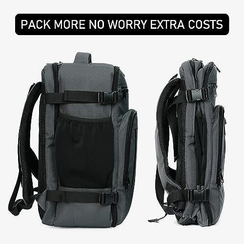 Only-bags.store Rucksack 40 x 20 x 25 cm für Ryanair Flugzeug Reiserucksack Handgepäck Laptop Tagesrucksäcke PET Recycled Umweltfreundlicher Rucksack Wasserdicht unter Sitz 20 L