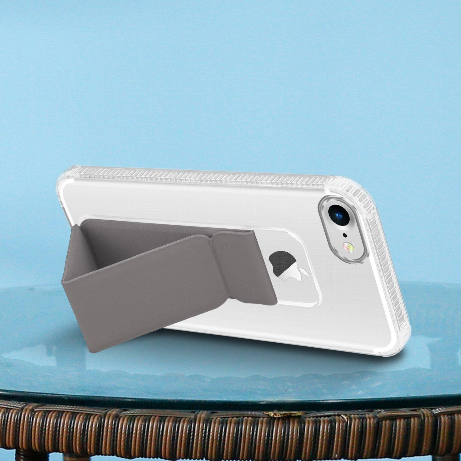 Cadorabo Hülle für Apple iPhone 7 7S 8 SE 2020 mit Halterung und Standfunktion