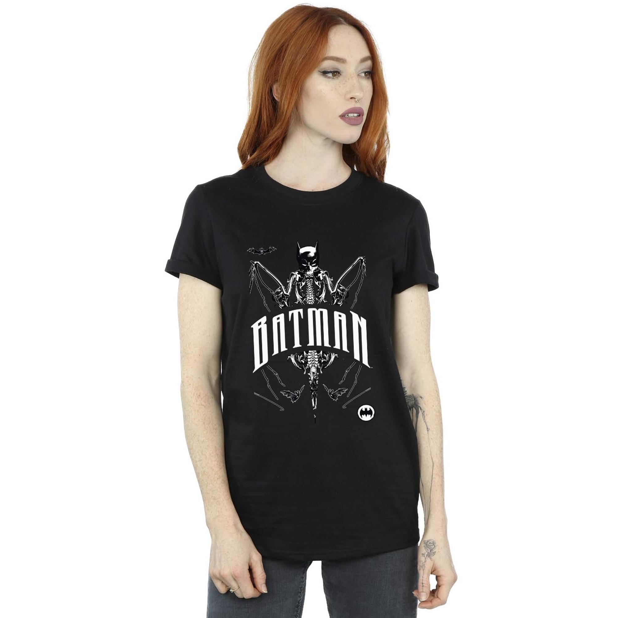 BATMAN Skelett Boyfriend Fit T-Shirt