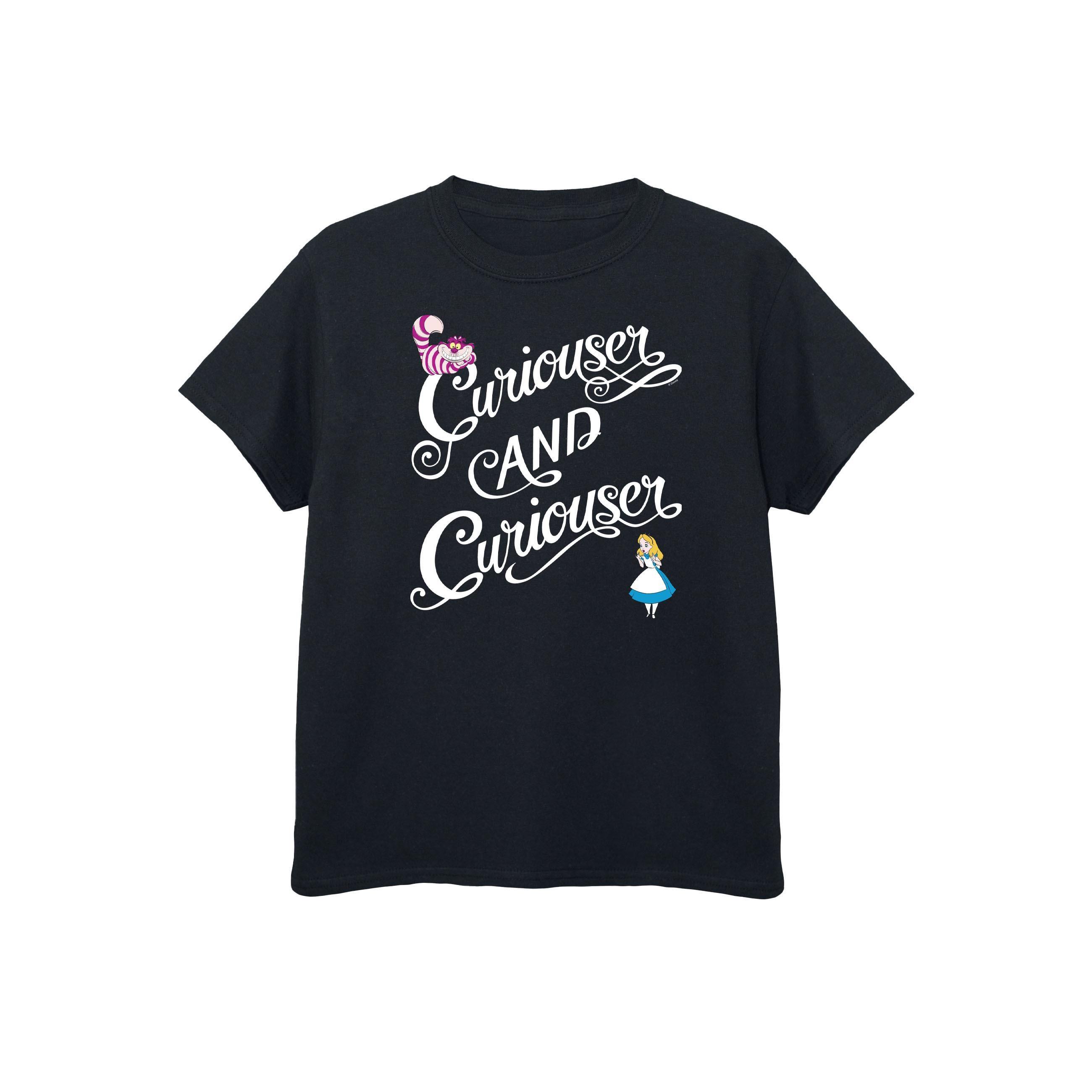 Alice in Wonderland Curiouser And Curiouser TShirt