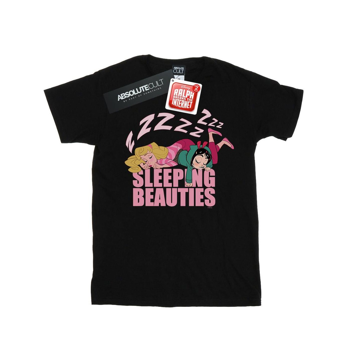 Disney Wreck It Ralph Sleeping Beauties Print T-Shirt