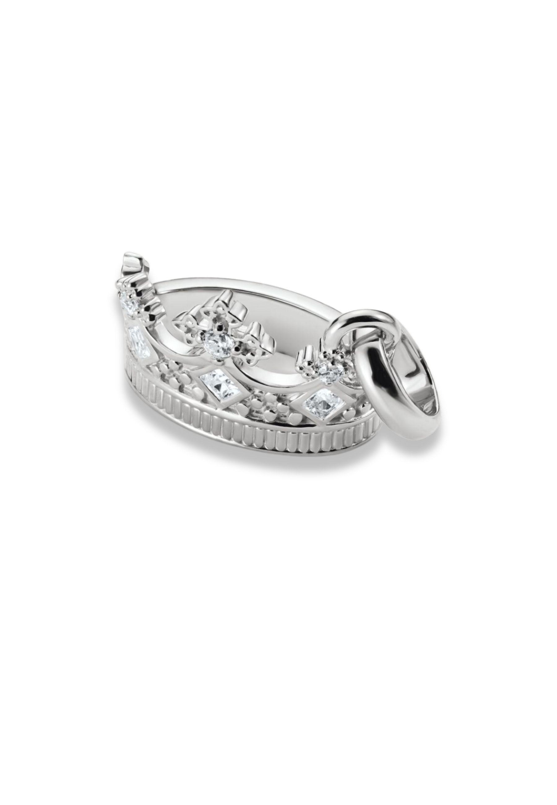 Thomas Sabo Charm-Anhänger Krone Mit Steinen Connect