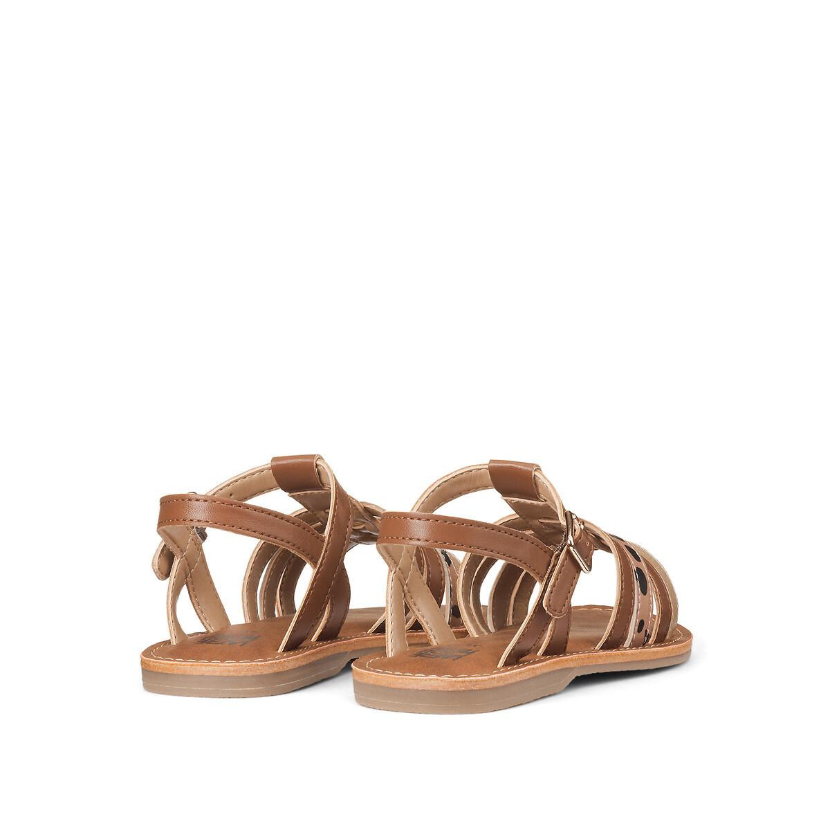 La Redoute Collections Ledersandalen