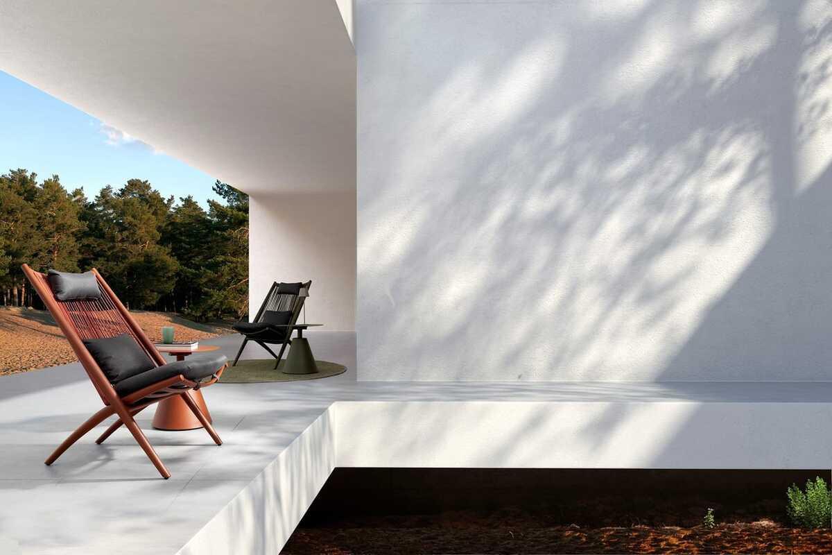 mutoni Garten Beistelltisch Aloha terracotta rund 50