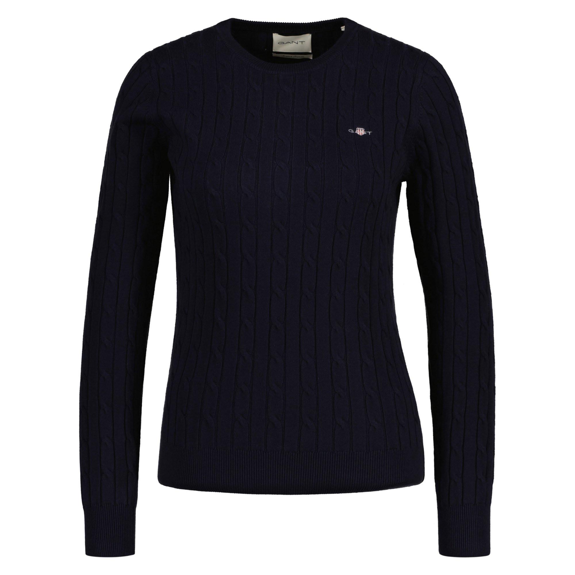 GANT Strickpullover Figurbetont