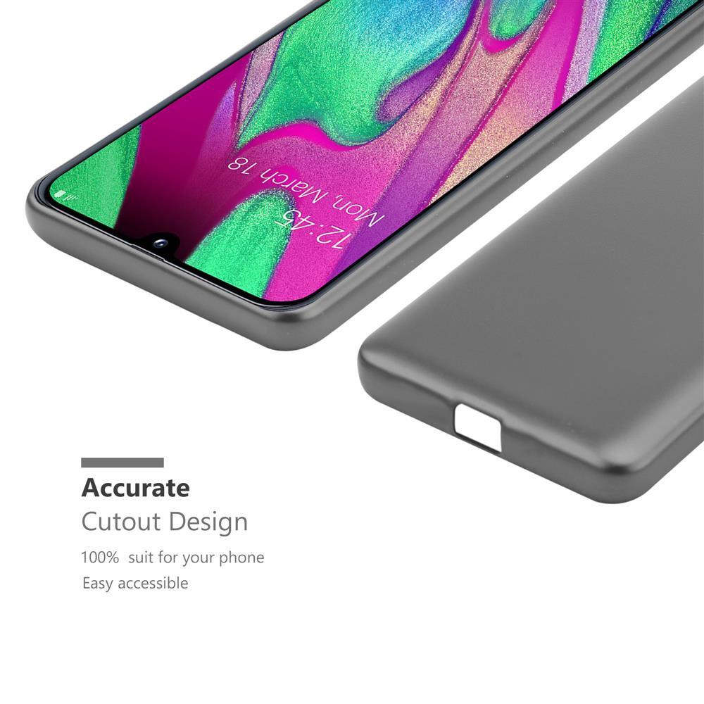 Cadorabo Hülle für Samsung Galaxy A40 TPU Silikon Matt