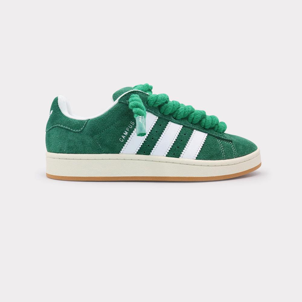 adidas Campus 00s Dark Green White - Rope Lace Green