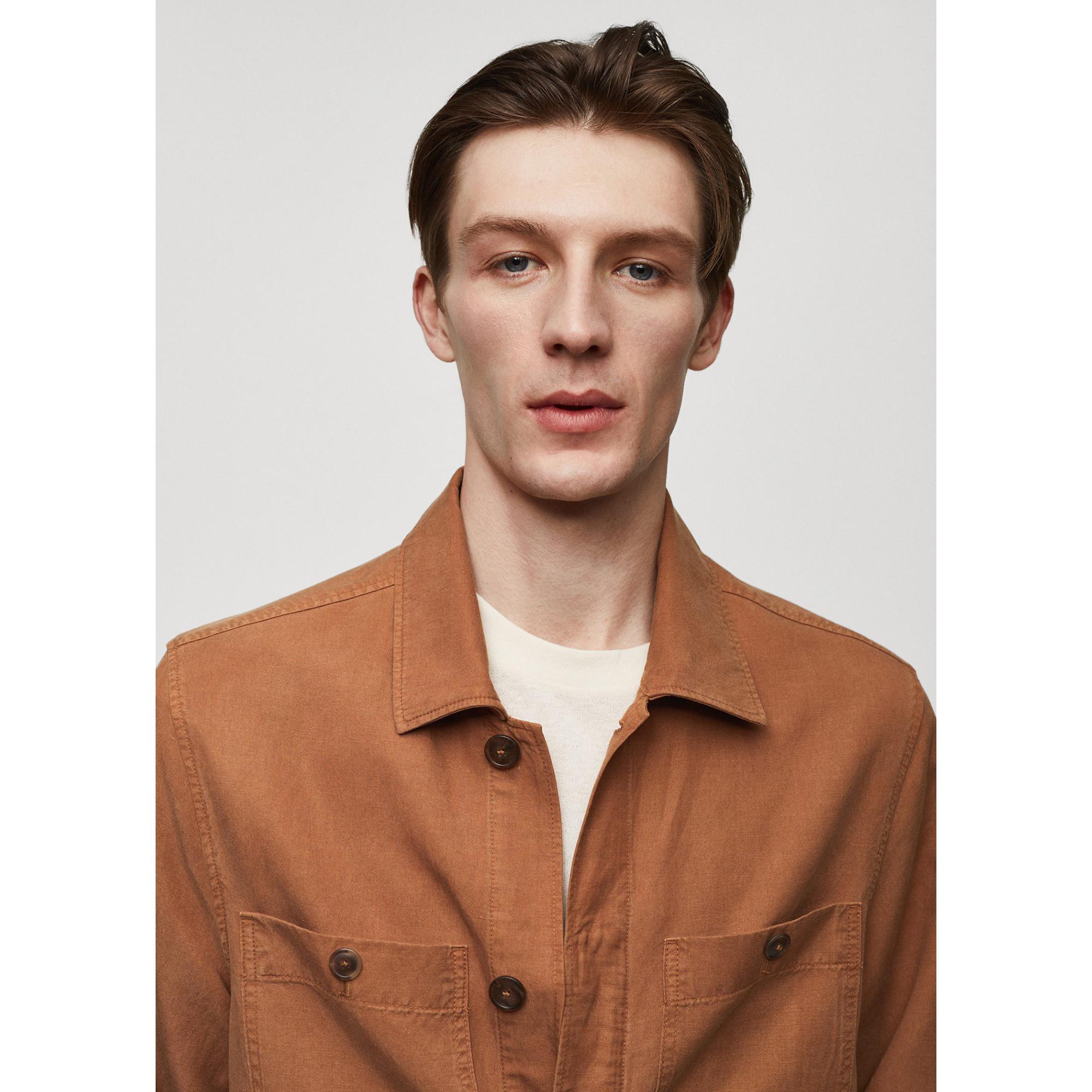 Mango Man Overshirt Slim Fit