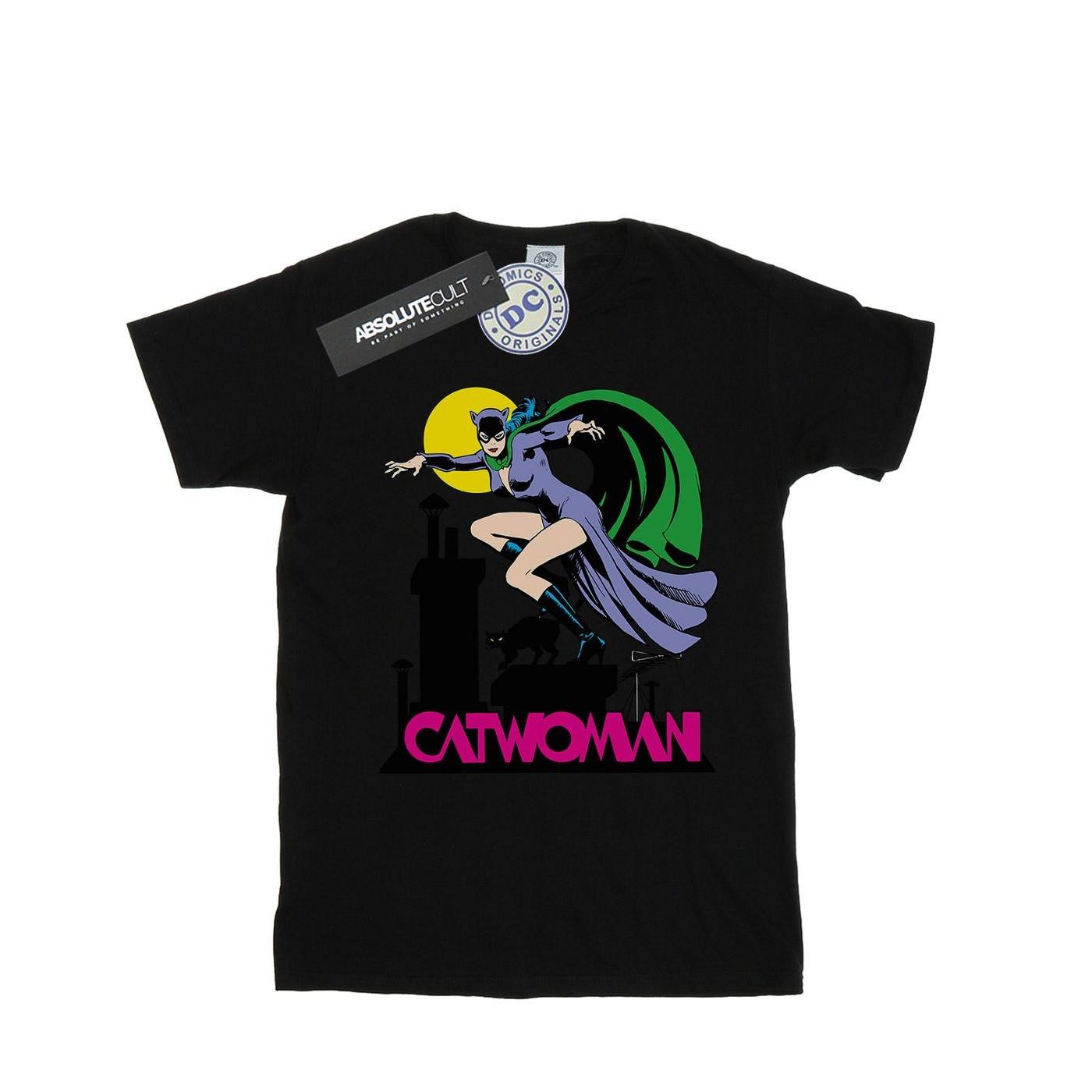 DC COMICS Catwoman Grafikdruck T-Shirt