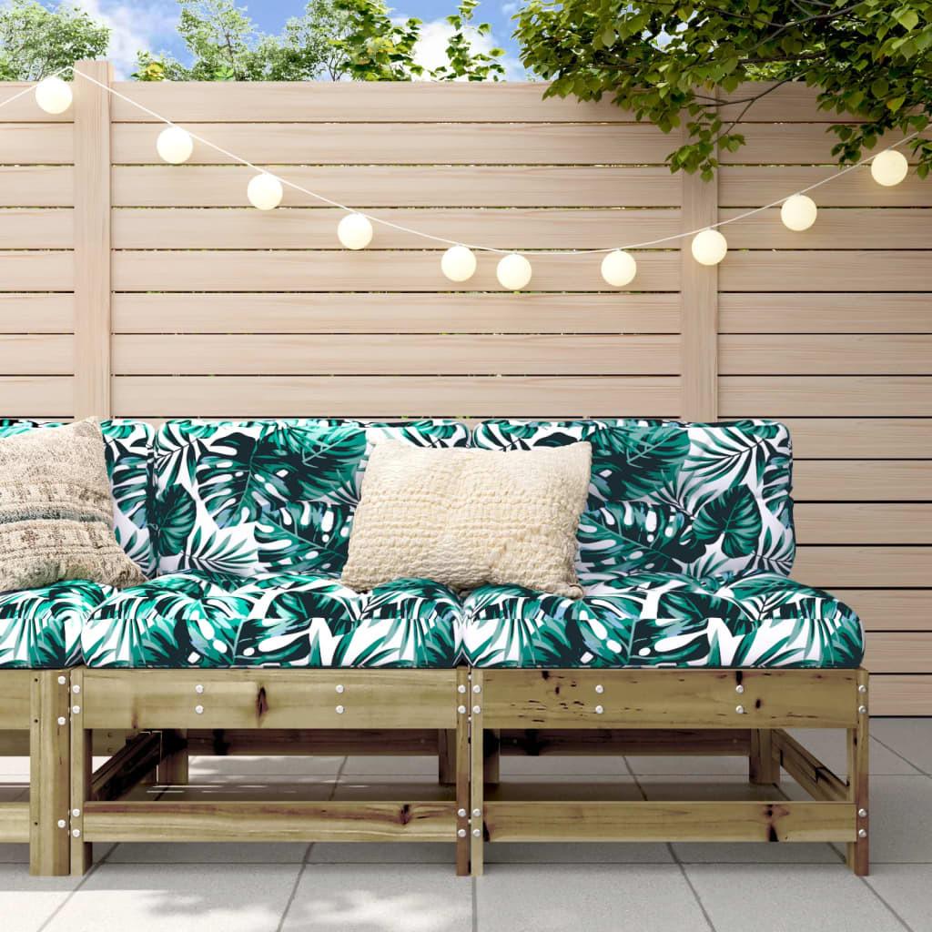 VidaXL Garten mittelsofa imprägniertes kiefernholz
