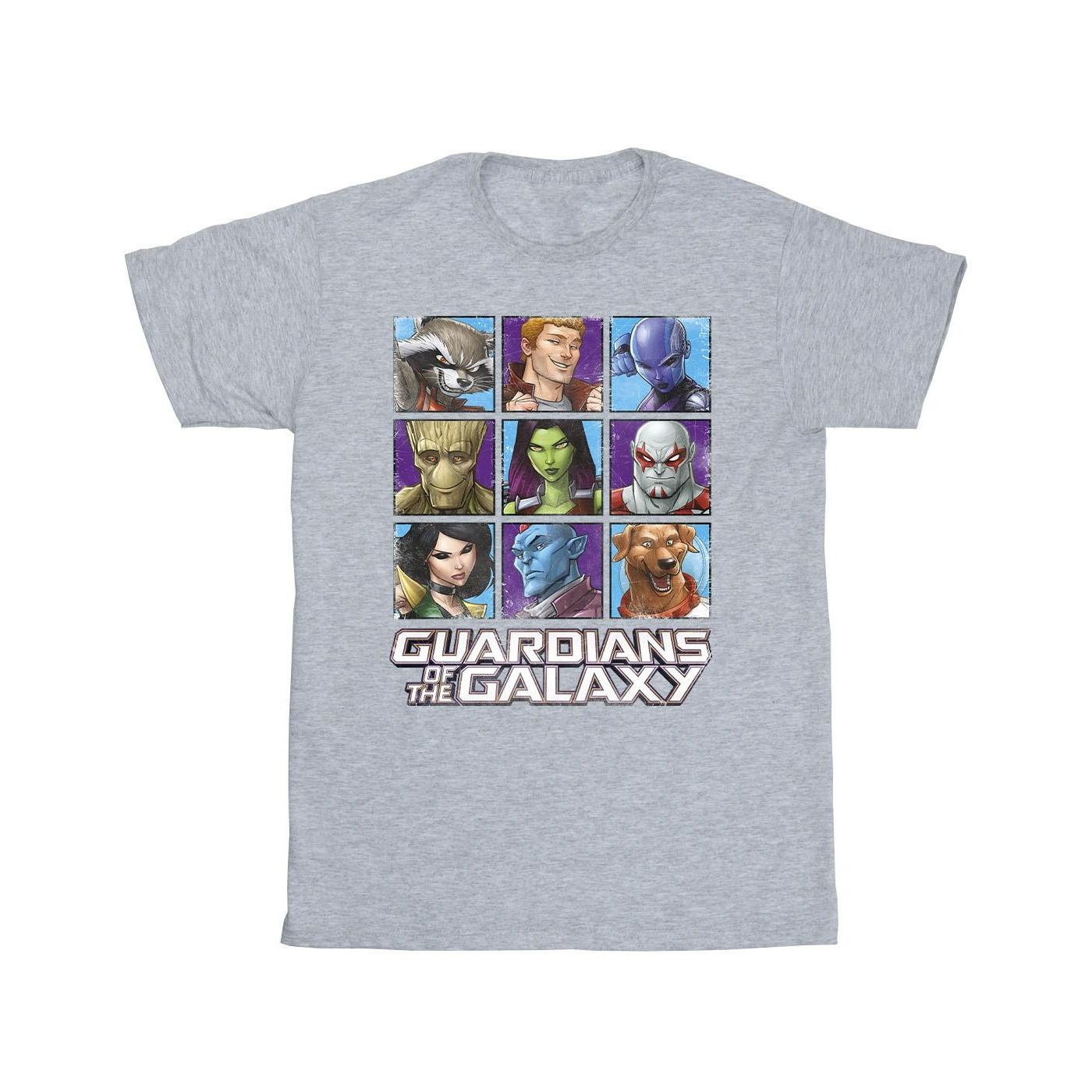 Guardians Of The Galaxy Guardians of the Galaxy Character Grid T-Shirt