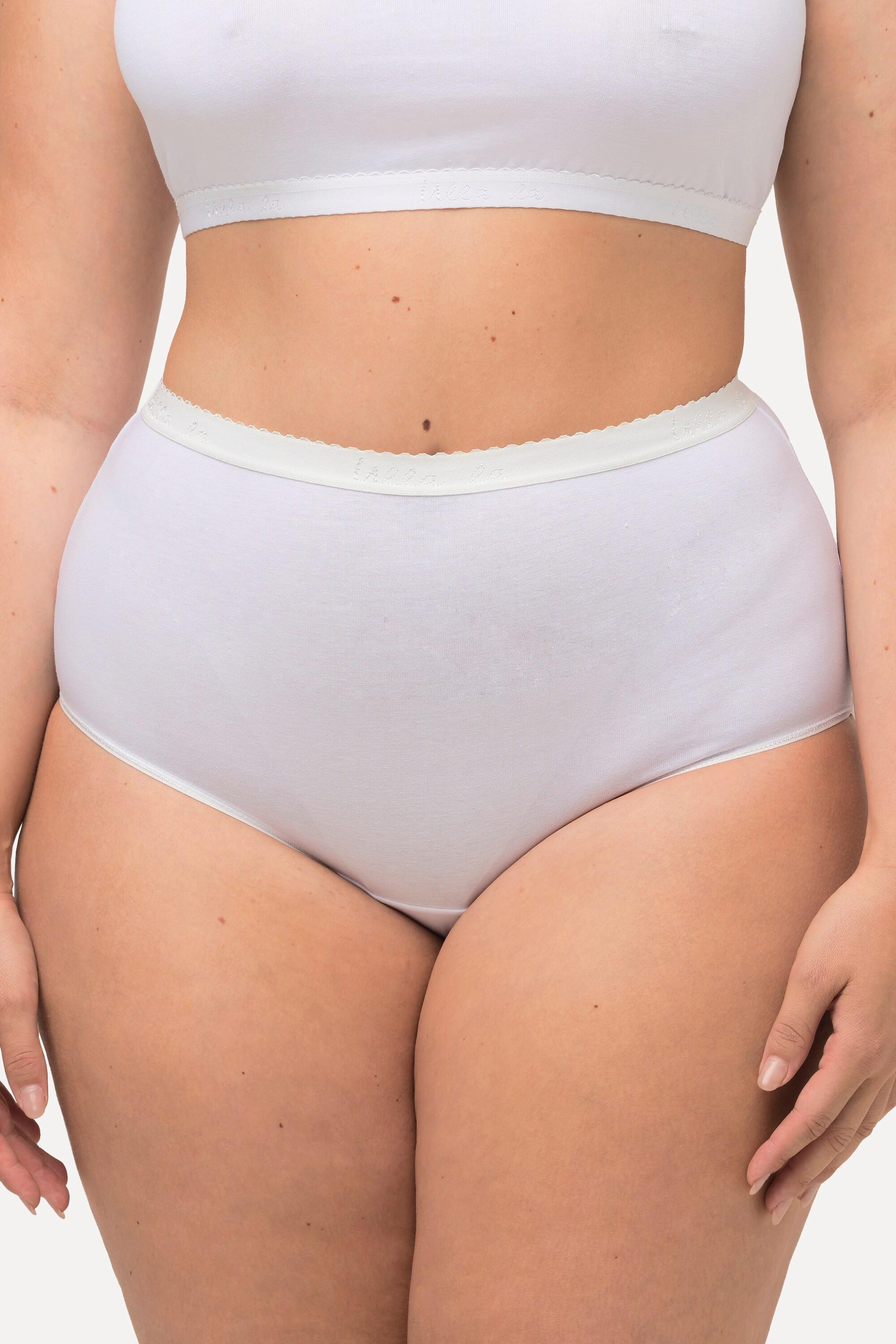 Ulla Popken Maxislips, 3er-Pack, High Waist