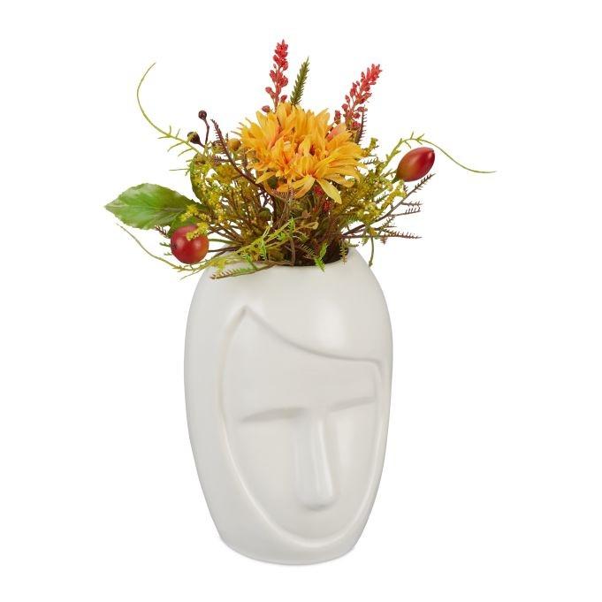 B2X Blumenvase in Gesichtsform