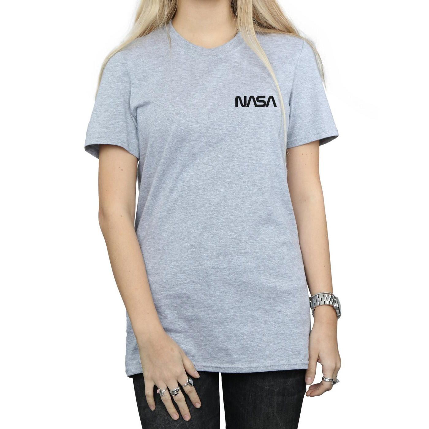 Nasa Logo Boyfriend Fit T-Shirt