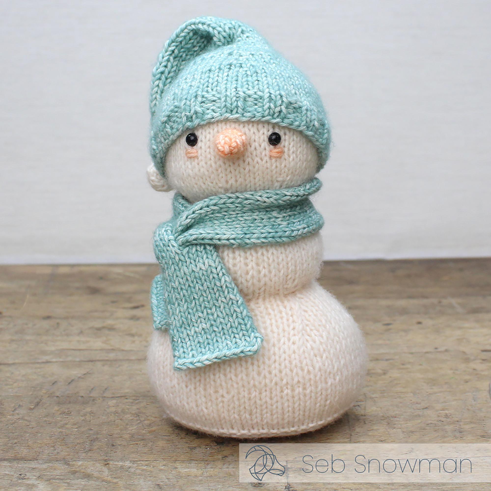Hardicraft Häkelset Schneemann Seb