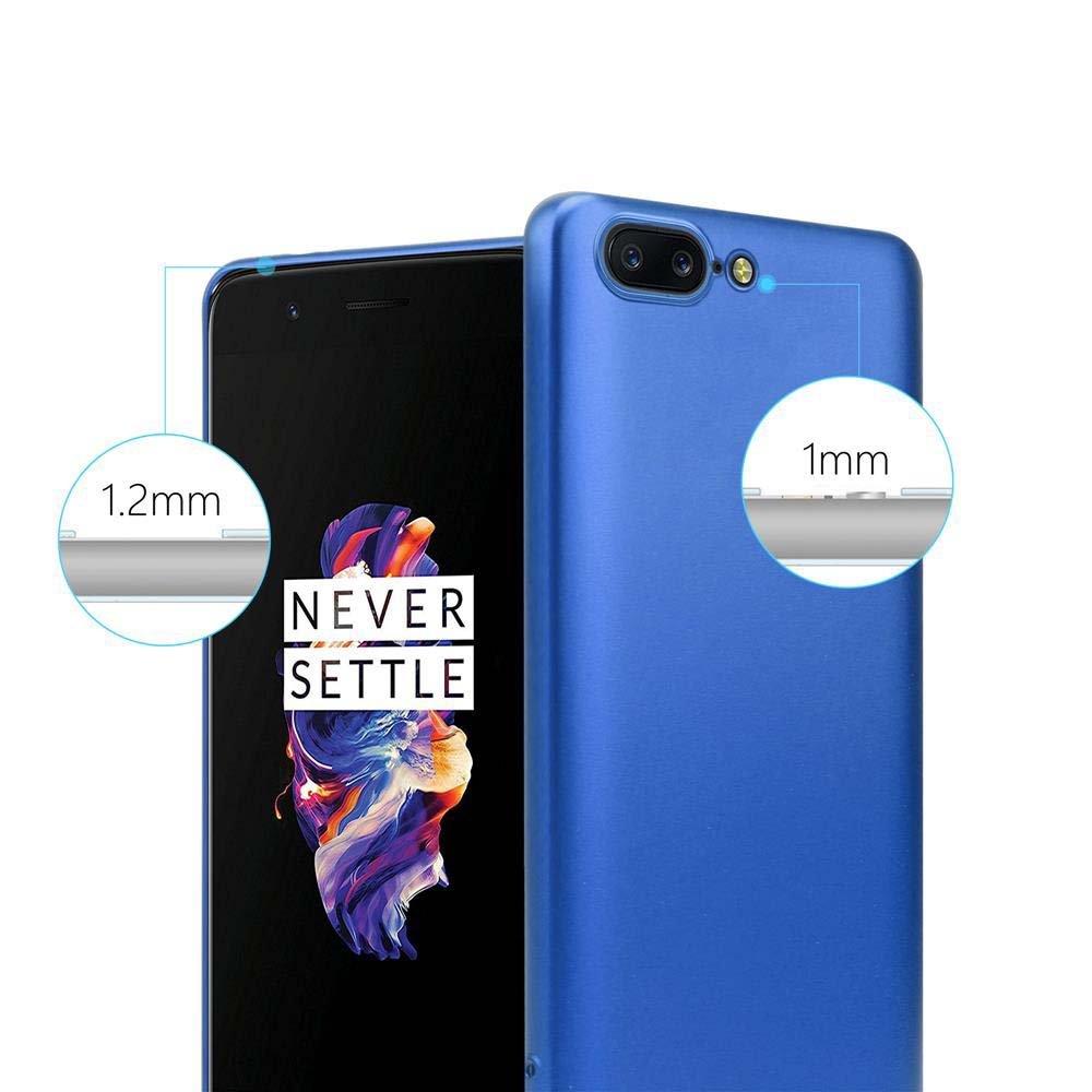 Cadorabo Hülle für OnePlus 5 TPU Silikon Matt