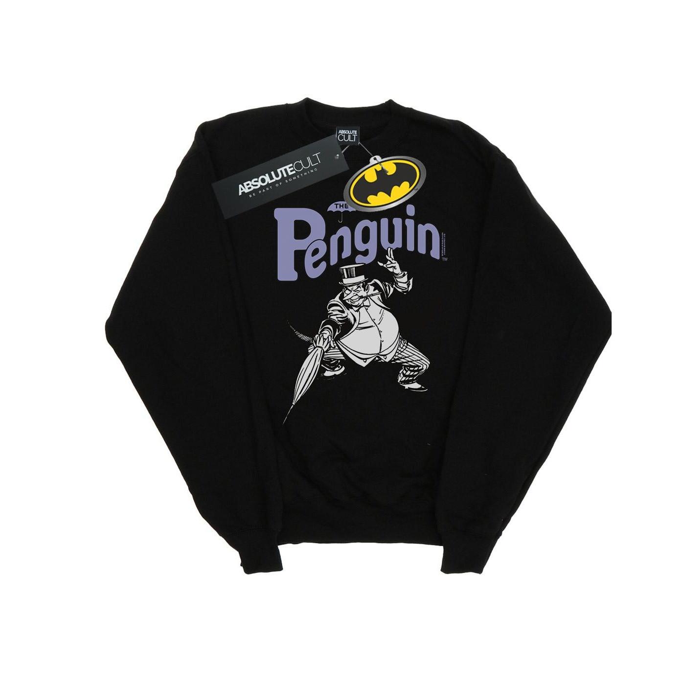 DC COMICS Penguin Mono Action Pose Sweatshirt