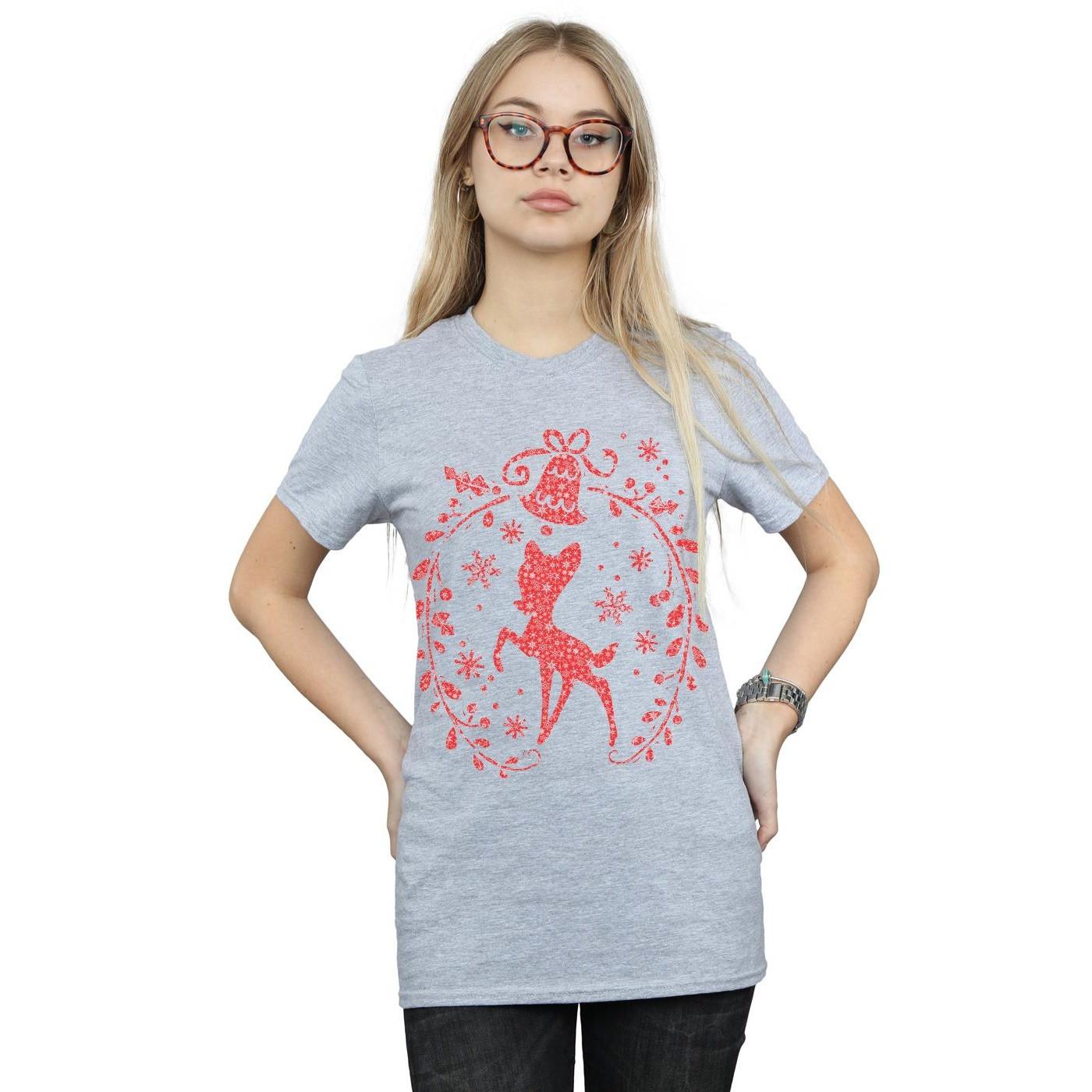 Disney Bambi Christmas Wreath T-Shirt