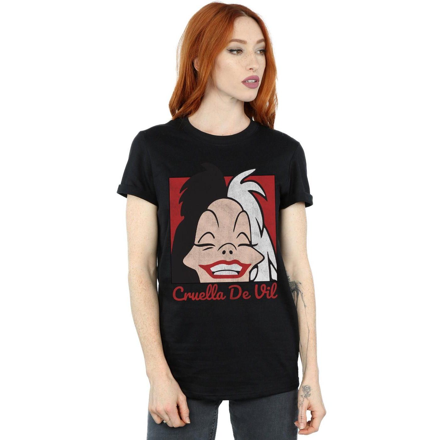 Disney Cruella De Vil Print T-Shirt
