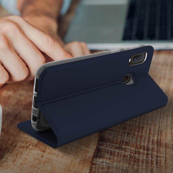 Avizar Schickes Cover Galaxy A20e Dunkelblau