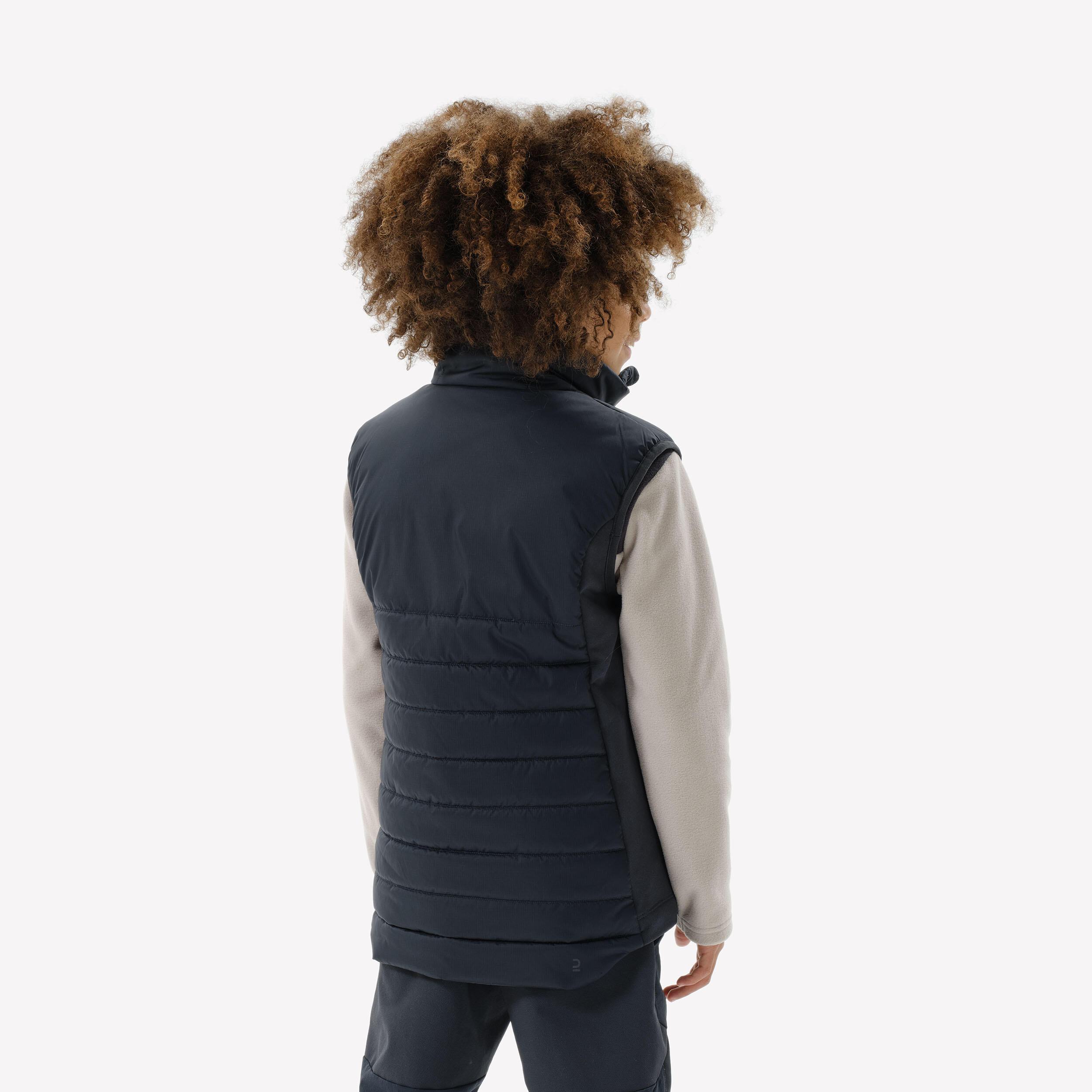 QUECHUA Wattierte Wanderweste Hybridweste Kinder