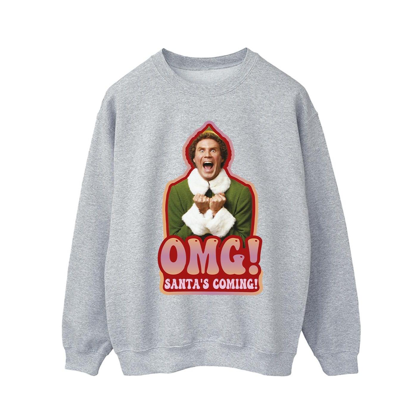 Elf Santa's Coming Sweatshirt