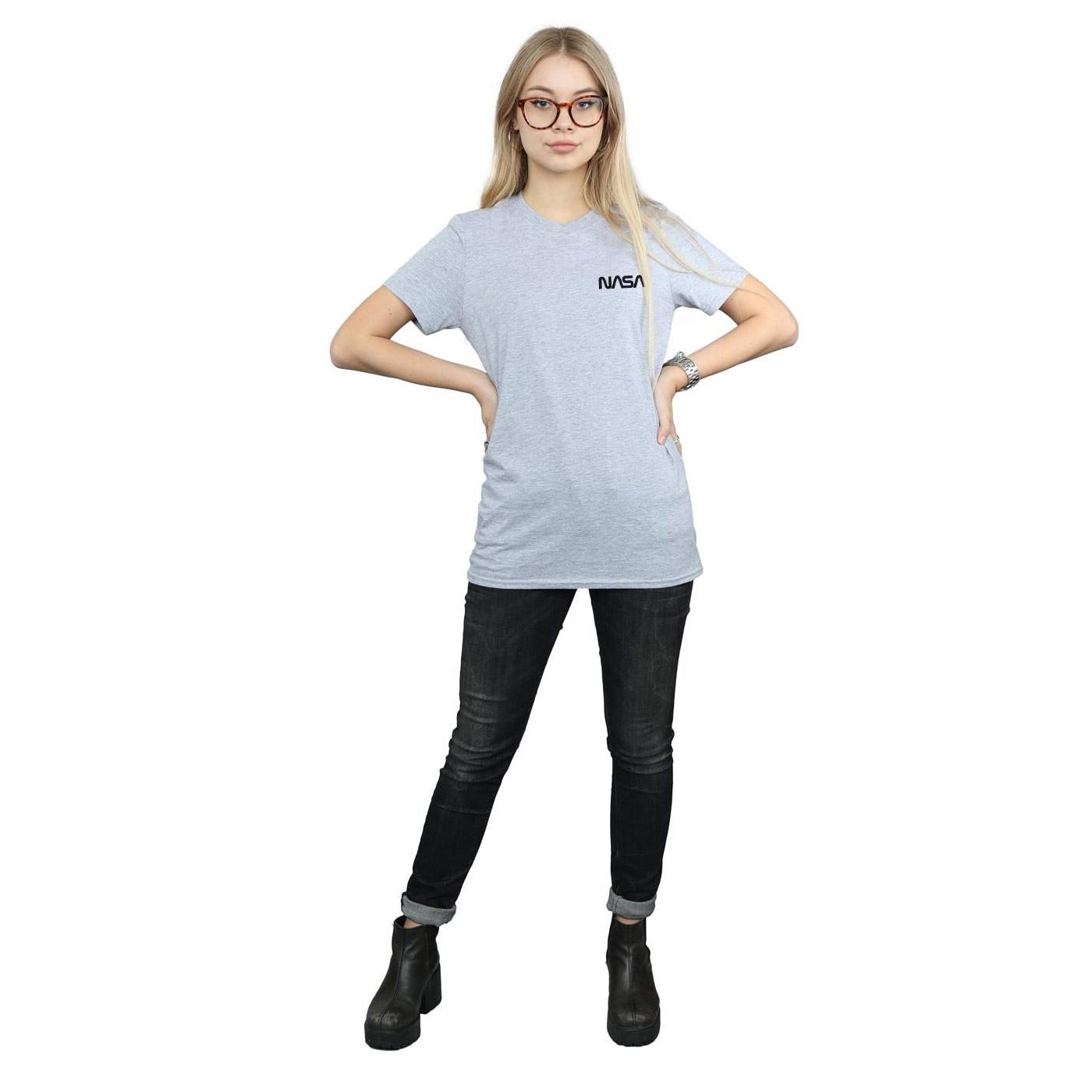 Nasa Logo Boyfriend Fit T-Shirt
