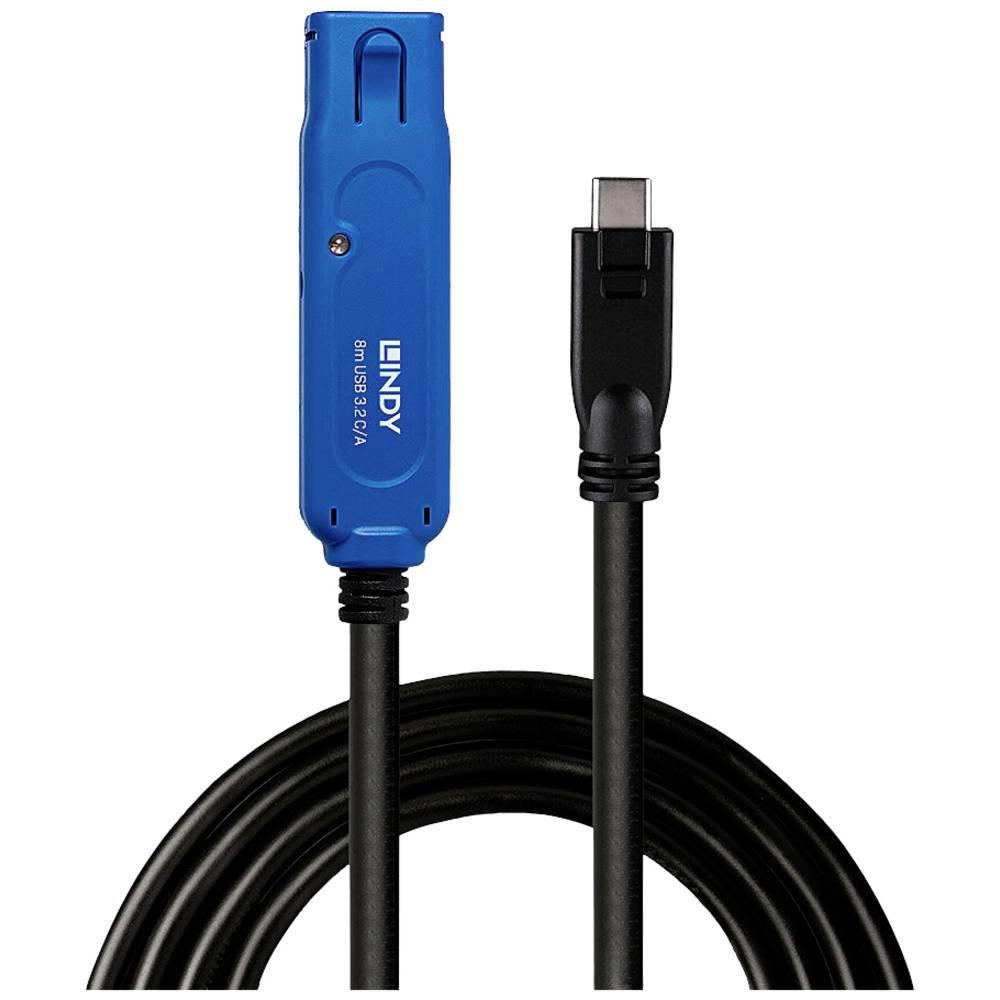 LINDY 8m USB 3.2 Gen 1 C/A Aktivverlängerung Pro