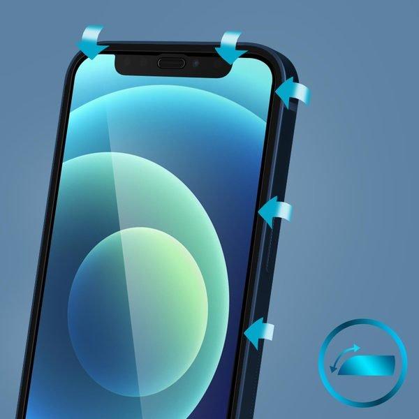 Avizar Schutzfolie iPhone 12 Mini Schwarz