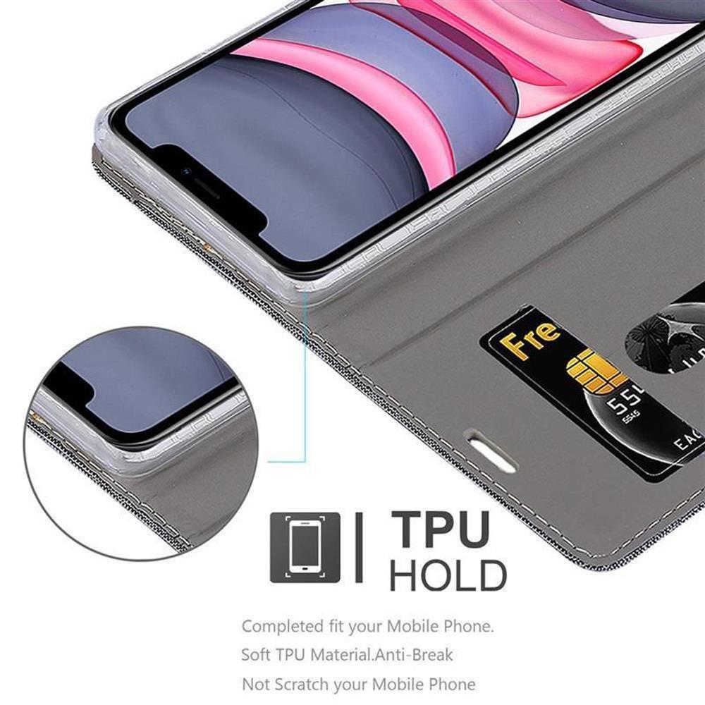 Cadorabo Hülle für Apple iPhone 11 Magnetverschluss, Kartenfach
